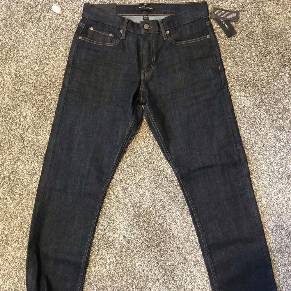 Banana Republic Stretch Selvage Denim size 31x32